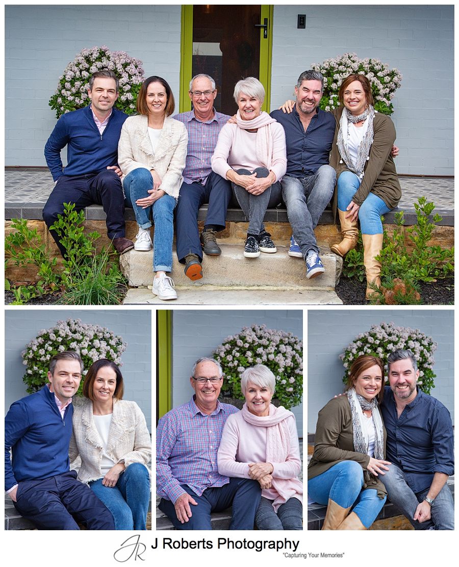 Family photographs for grandmothers birthday Greenwich